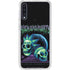 Adult Swim Rick and Morty Neon Skulls Galaxy A50 Clear Case